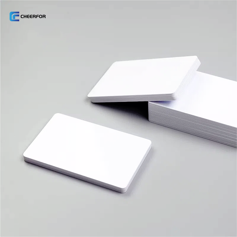 CR80 Competitive price printable PVC  blank white card ECATOO